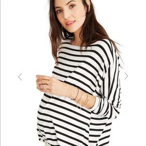 Hatch collection long sleeve striped tee